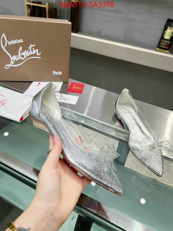 Women Shoes-Christian Louboutin online sales ID: SA3378 $: 119USD