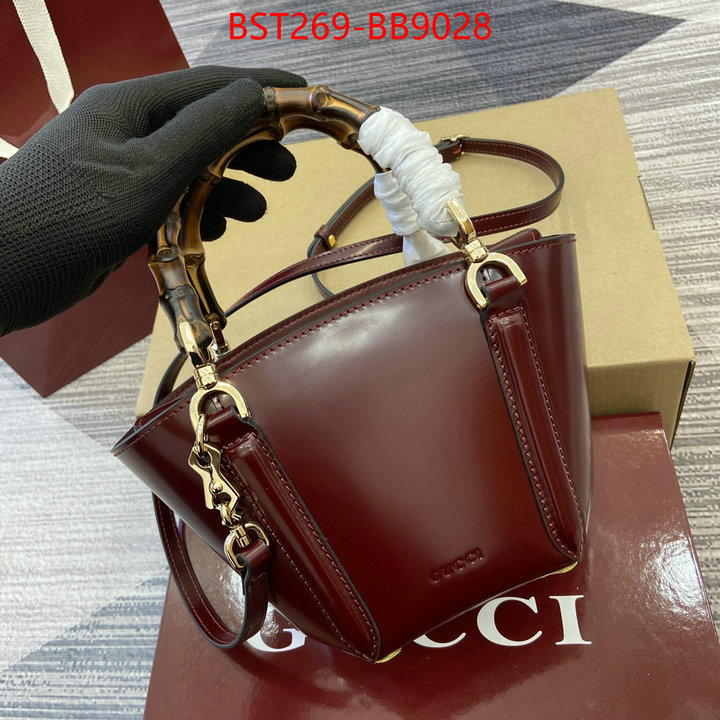 Gucci Bags(TOP)-Diana-Bamboo- knockoff highest quality ID: BB9028 $: 269USD,