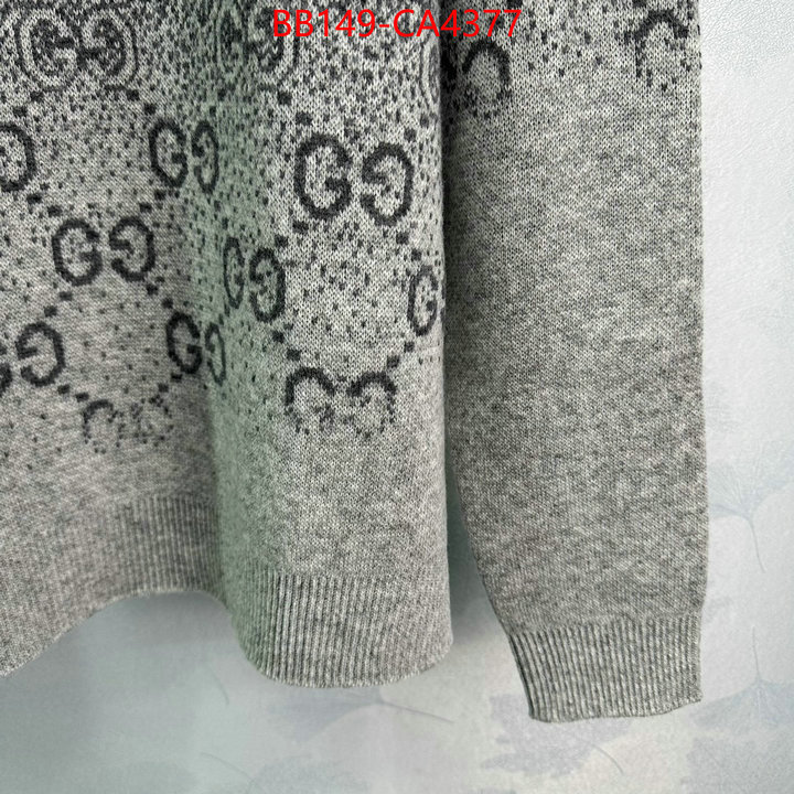 Clothing-Gucci 1:1 clone ID: CA4377 $: 149USD