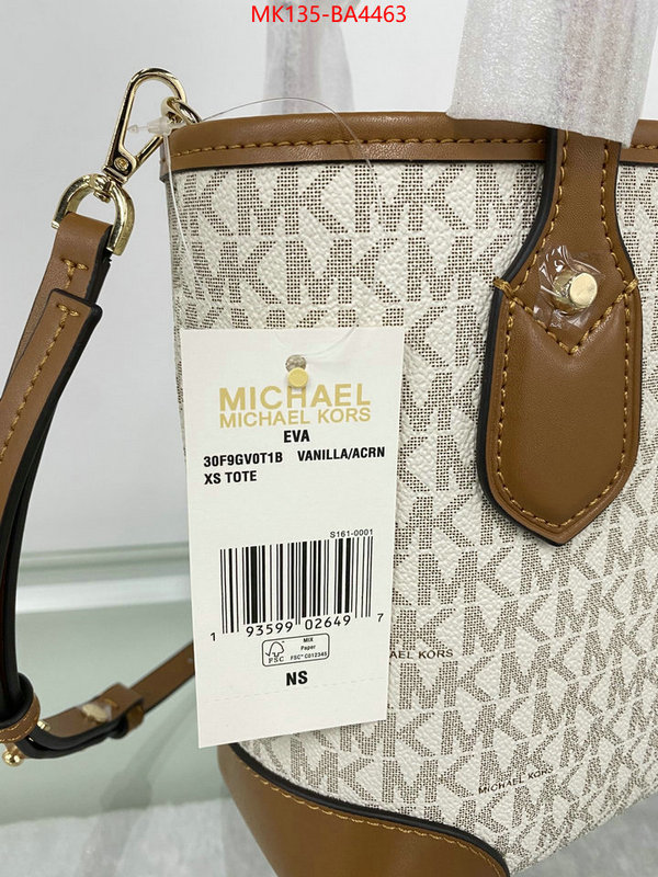 Michael Kors Bags(TOP)-Handbag- the highest quality fake ID: BA4463 $: 135USD,