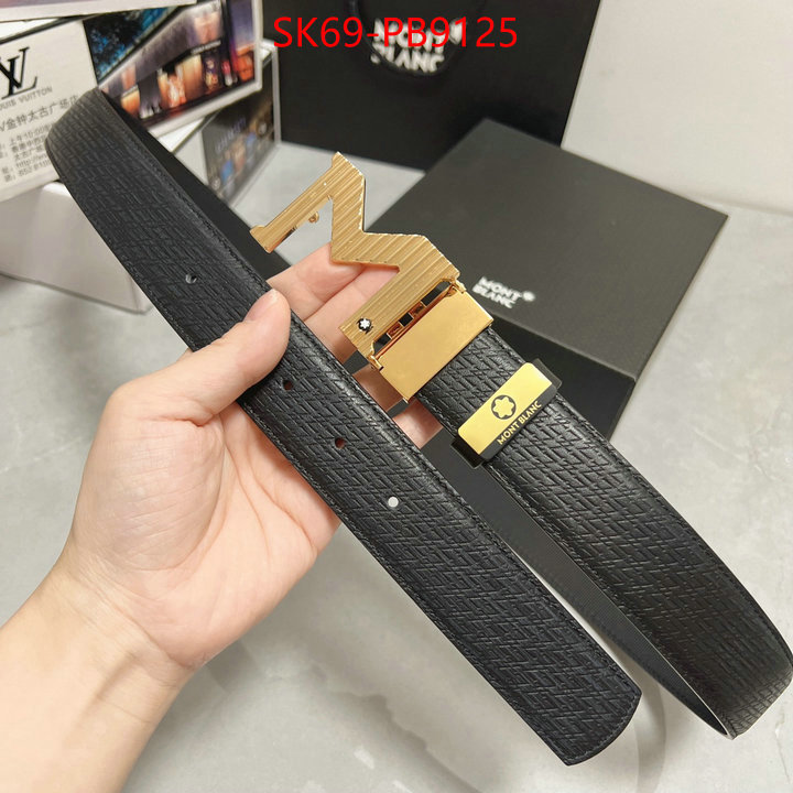 Belts-Montblanc buy the best high quality replica ID: PB9125 $: 69USD