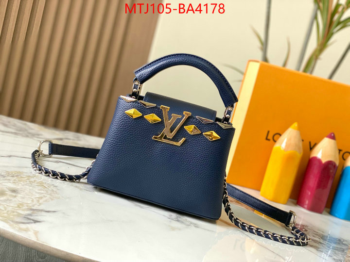 LV Bags(4A)-Handbag Collection- how to start selling replica ID: BA4178 $: 105USD,