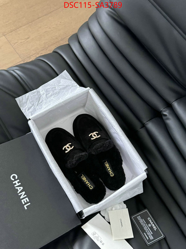 Women Shoes-Chanel 1:1 replica wholesale ID: SA3789 $: 115USD