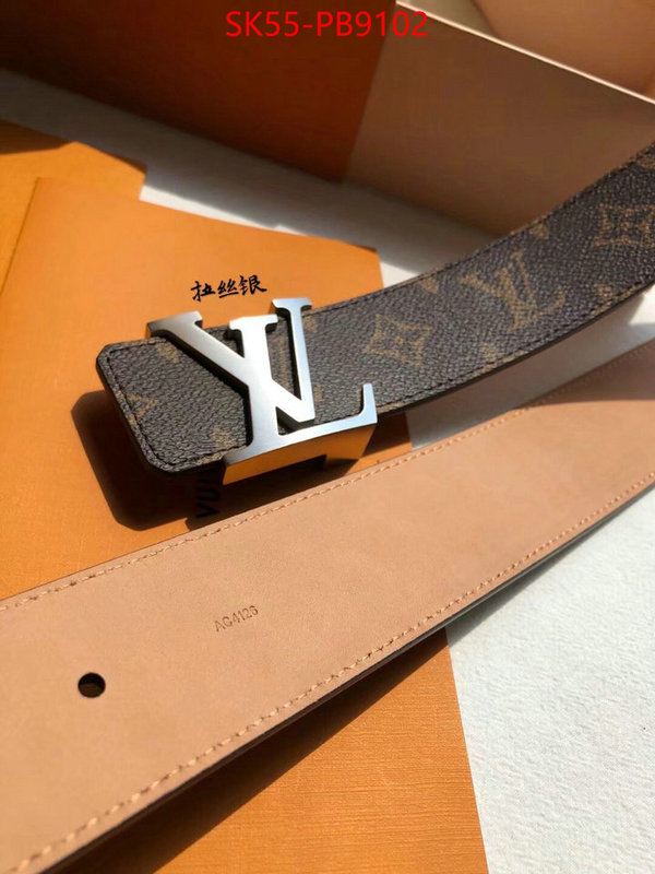 Belts-LV replica aaaaa designer ID: PB9102 $: 55USD