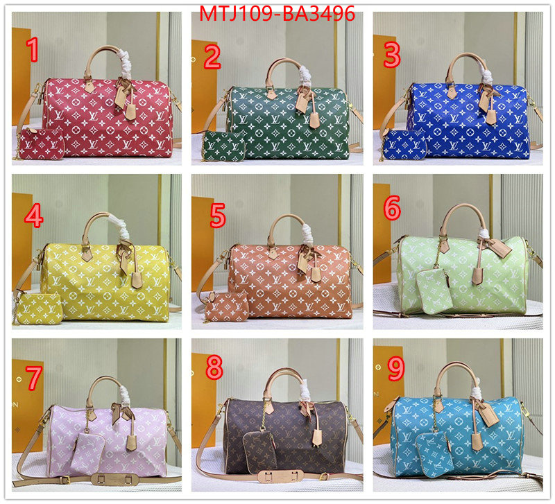 LV Bags(4A)-Keepall BandouliRe 45-50- quality replica ID: BA3496 $: 109USD,