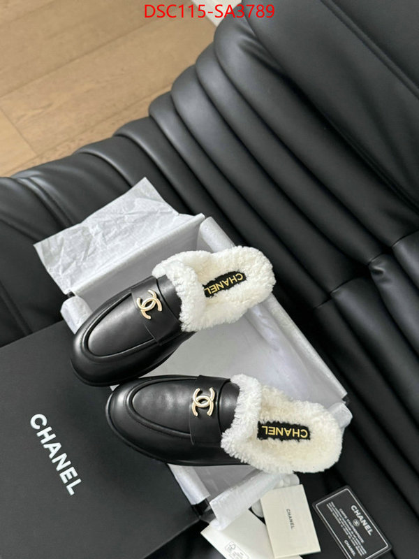 Women Shoes-Chanel 1:1 replica wholesale ID: SA3789 $: 115USD