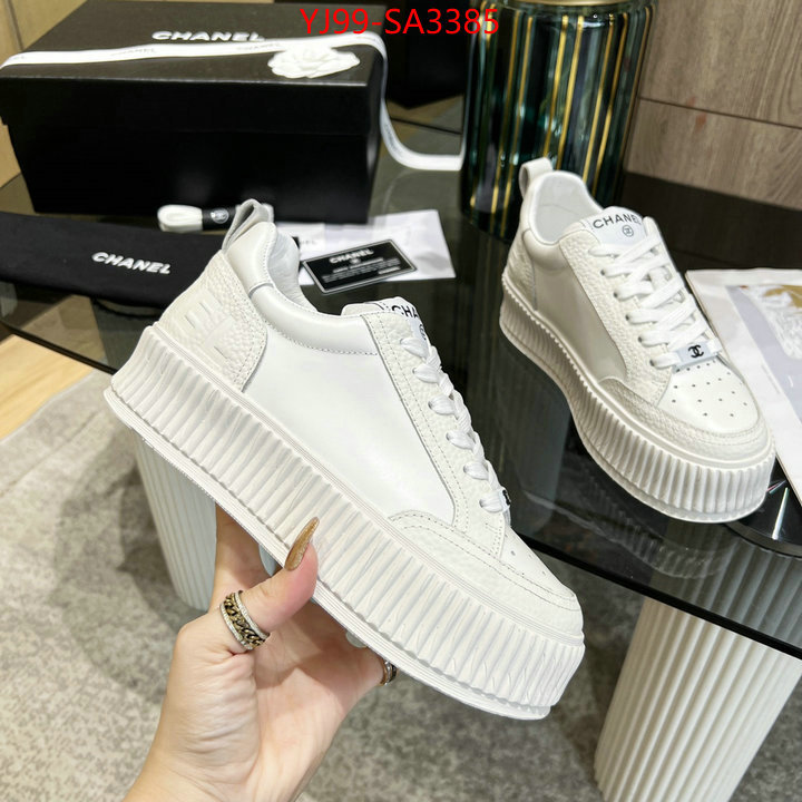 Women Shoes-Chanel top perfect fake ID: SA3385 $: 99USD