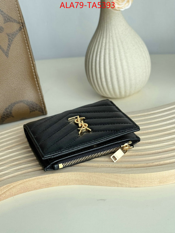 YSL Bags(TOP)-Wallet- what best replica sellers ID: TA5393 $: 79USD,