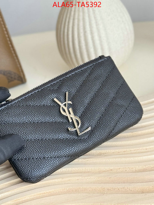 YSL Bags(TOP)-Wallet- 1:1 clone ID: TA5392 $: 65USD,