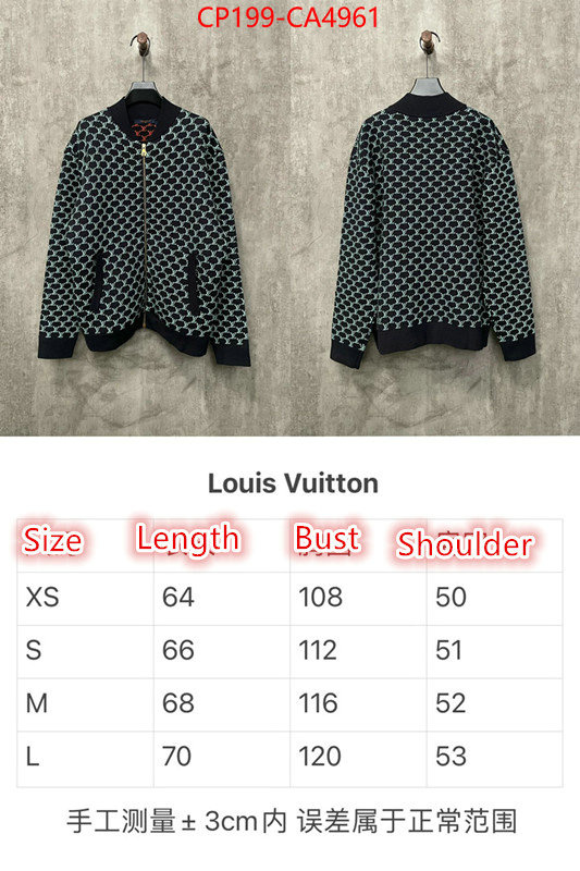 Clothing-LV exclusive cheap ID: CA4961 $: 199USD