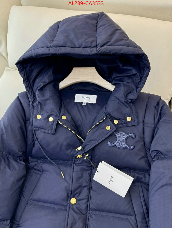 Down jacket Women-Celine designer 1:1 replica ID: CA3533 $: 239USD