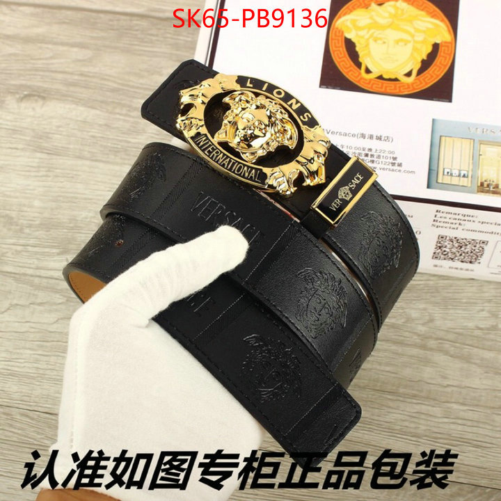 Belts-Versace best designer replica ID: PB9136 $: 65USD