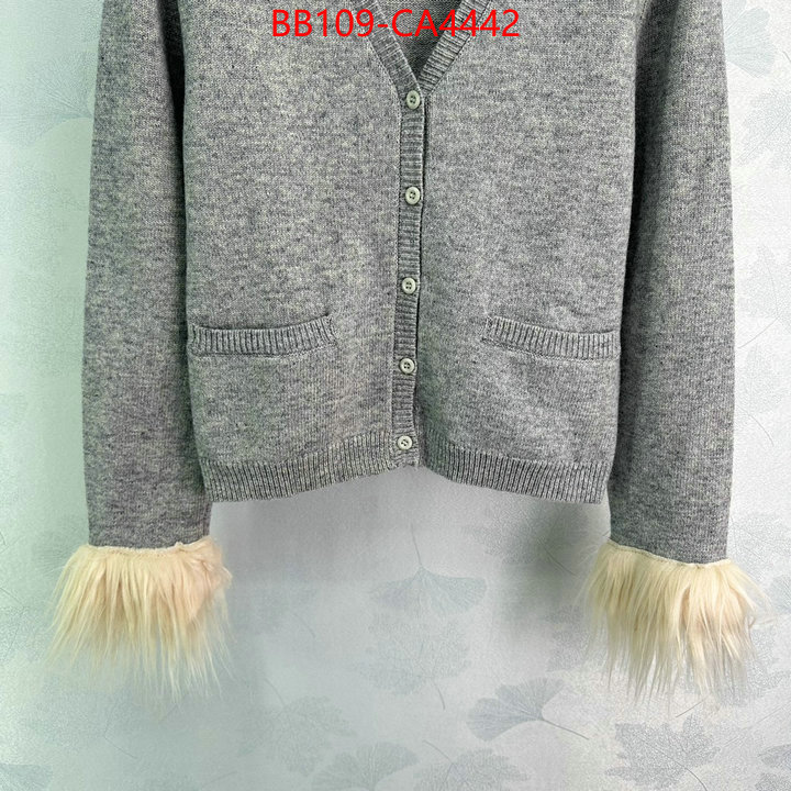 Clothing-Prada wholesale ID: CA4442 $: 109USD