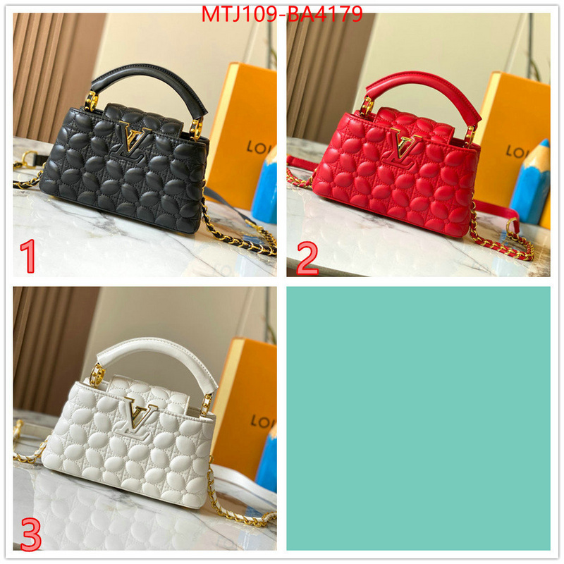 LV Bags(4A)-Handbag Collection- replica 2024 perfect luxury ID: BA4179 $: 109USD,