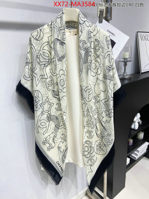 Scarf-Chanel perfect quality designer replica ID: MA3584 $: 72USD