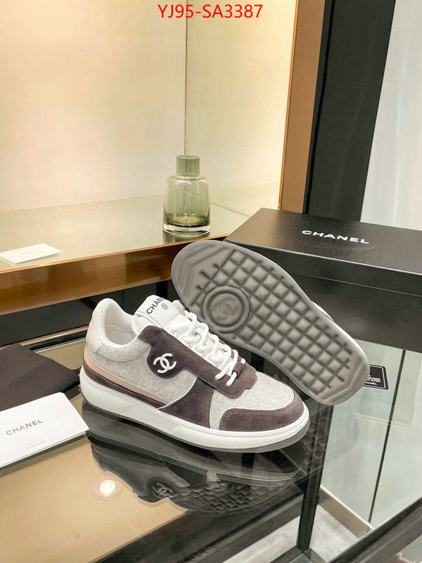 Women Shoes-Chanel find replica ID: SA3387 $: 95USD