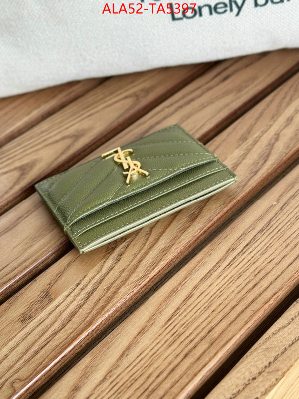 YSL Bags(TOP)-Wallet- mirror copy luxury ID: TA5397 $: 52USD,