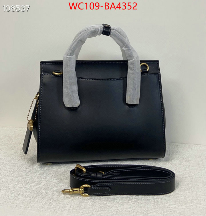 Coach Bags(4A)-Handbag- highest quality replica ID: BA4352 $: 109USD,