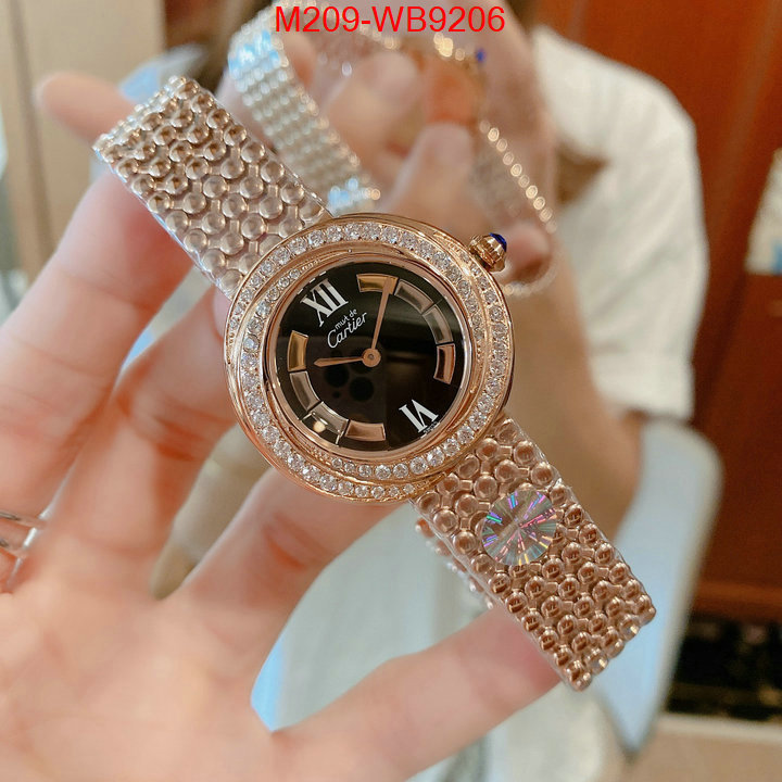 Watch(TOP)-Cartier buy replica ID: WB9206 $: 209USD