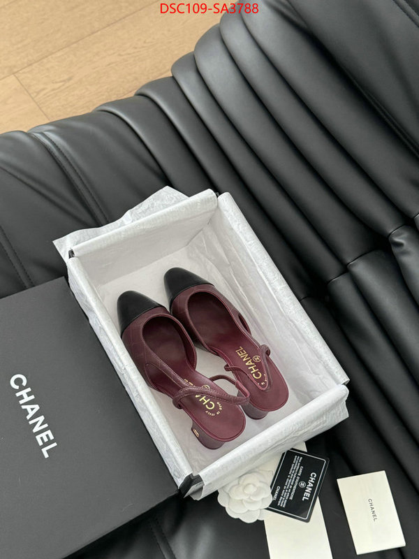 Women Shoes-Chanel best replica ID: SA3788 $: 109USD