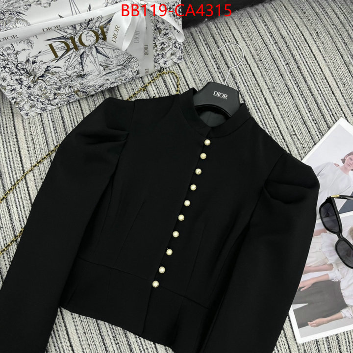 Clothing-Dior where can you buy replica ID: CA4315 $: 119USD