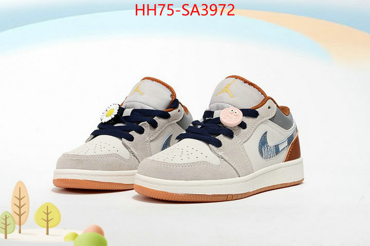 Kids shoes-Air Jordan cheap wholesale ID: SA3972 $: 75USD