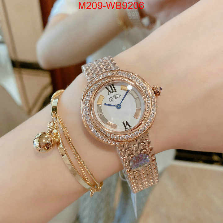 Watch(TOP)-Cartier buy replica ID: WB9206 $: 209USD