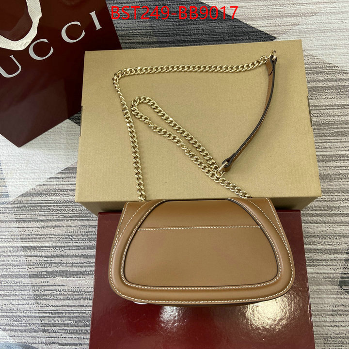 Gucci Bags(TOP)-Crossbody- online store ID: BB9017 $: 249USD,