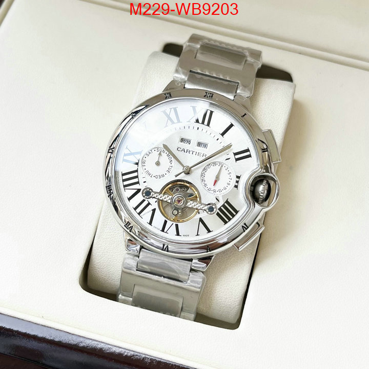 Watch(TOP)-Cartier where can i buy the best quality ID: WB9203 $: 229USD