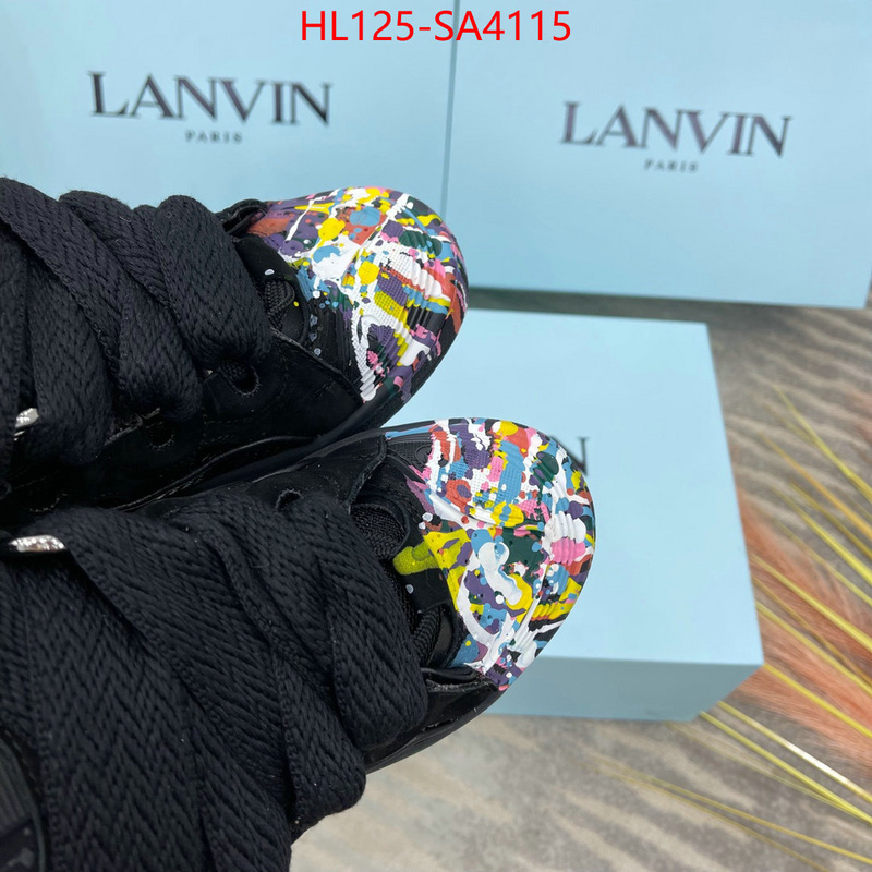 Men Shoes-LANVIN designer 1:1 replica ID: SA4115 $: 125USD