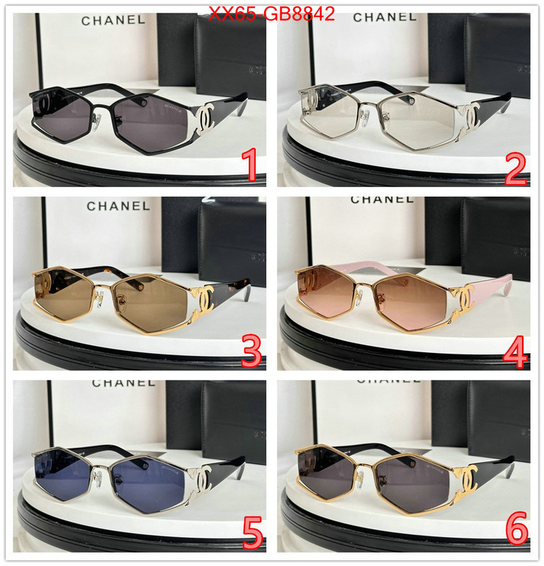 Glasses-Chanel 2024 replica wholesale cheap sales online ID: GB8842 $: 65USD