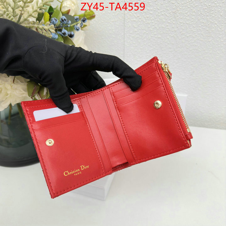 Dior Bags(4A)-Wallet- what is a 1:1 replica ID: TA4559 $: 45USD,