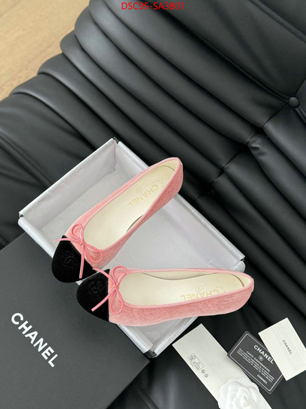 Women Shoes-Chanel what is a counter quality ID: SA3801 $: 95USD