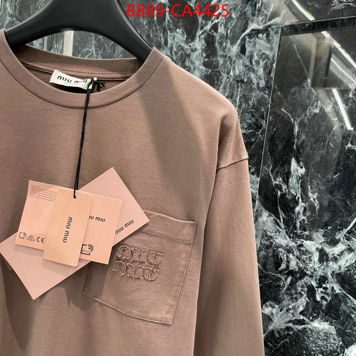 Clothing-MIU MIU the top ultimate knockoff ID: CA4425 $: 89USD