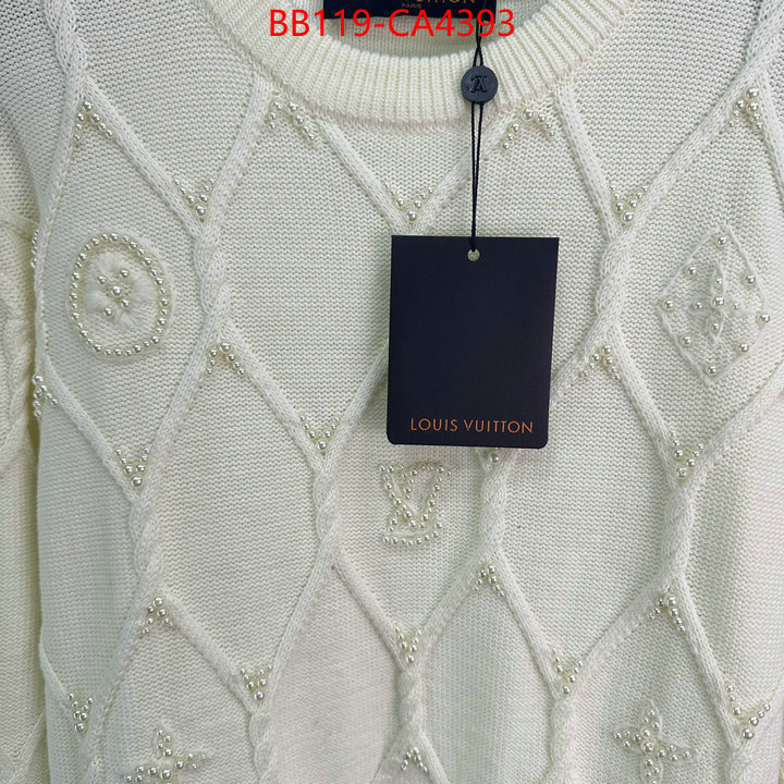 Clothing-LV replica designer ID: CA4393 $: 119USD