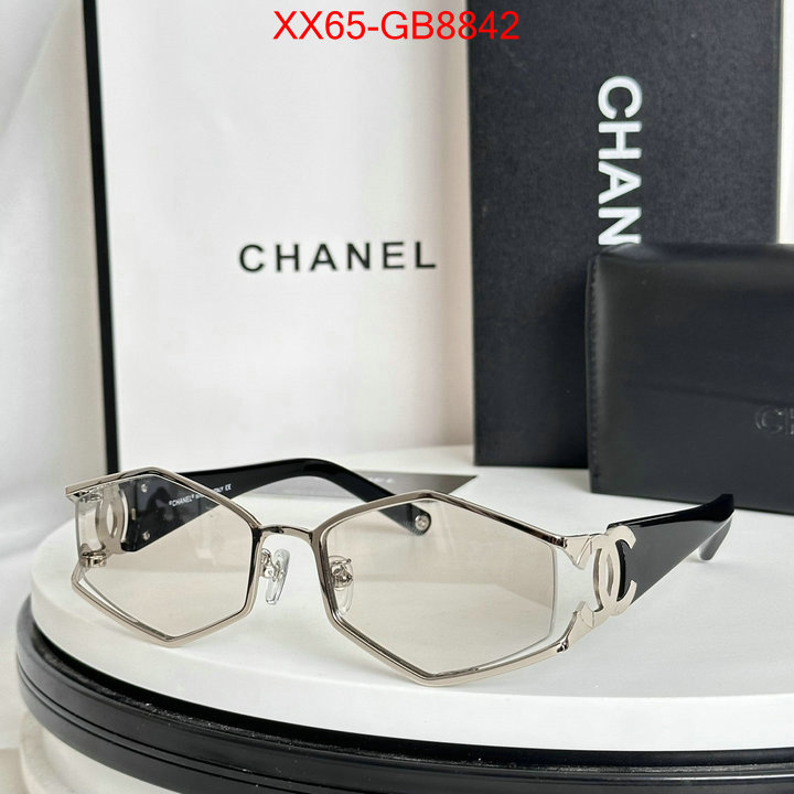 Glasses-Chanel 2024 replica wholesale cheap sales online ID: GB8842 $: 65USD