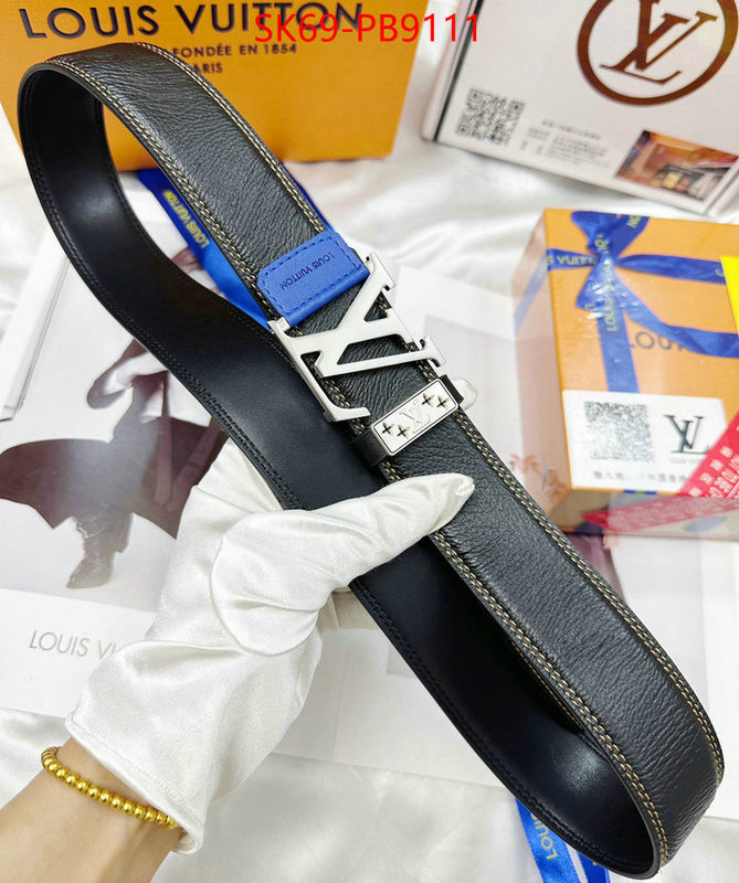 Belts-LV where could you find a great quality designer ID: PB9111 $: 69USD