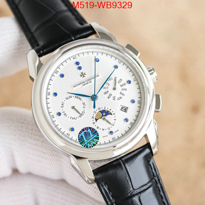 Watch(TOP)-Vacheron Constantin highest quality replica ID: WB9329 $: 519USD