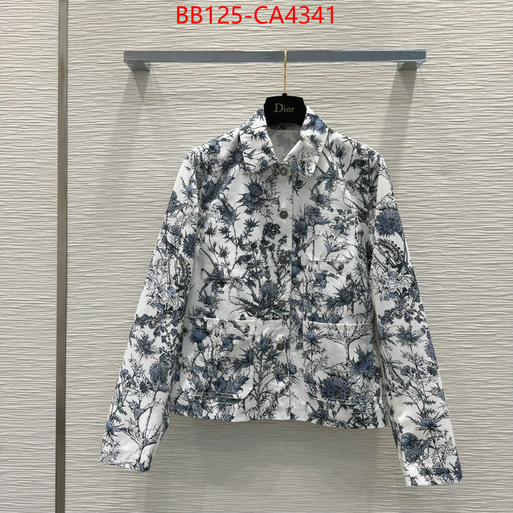 Clothing-Dior cheap wholesale ID: CA4341 $: 125USD