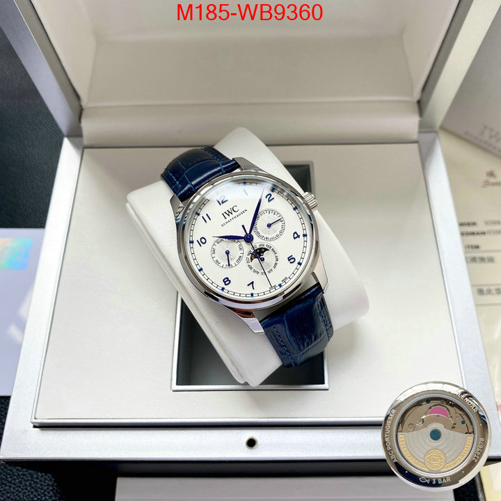 Watch(4A)-IWC 1:1 replica wholesale ID: WB9360 $: 185USD