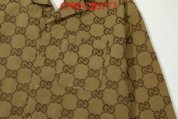 Clothing-Gucci where to buy replicas ID: CB9777 $: 89USD