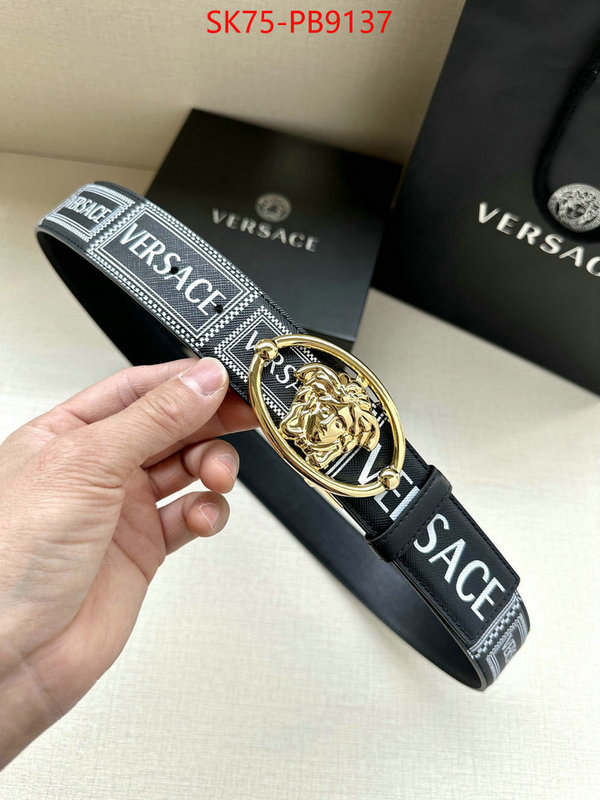 Belts-Versace how to find designer replica ID: PB9137 $: 75USD