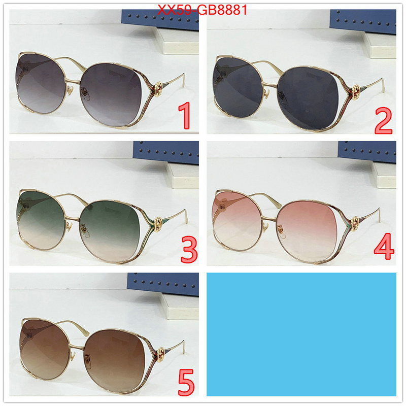 Glasses-Gucci best fake ID: GB8881 $: 59USD