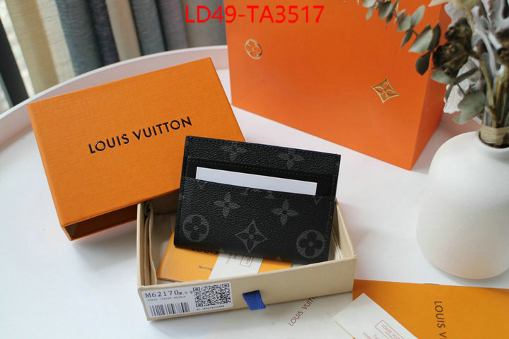 LV Bags(TOP)-Wallet the highest quality fake ID: TA3517 $: 49USD,