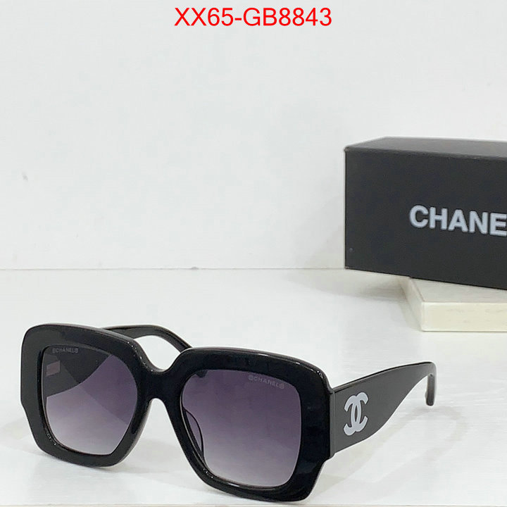 Glasses-Chanel luxury cheap replica ID: GB8843 $: 65USD