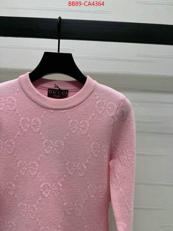 Clothing-Gucci designer 1:1 replica ID: CA4364 $: 89USD