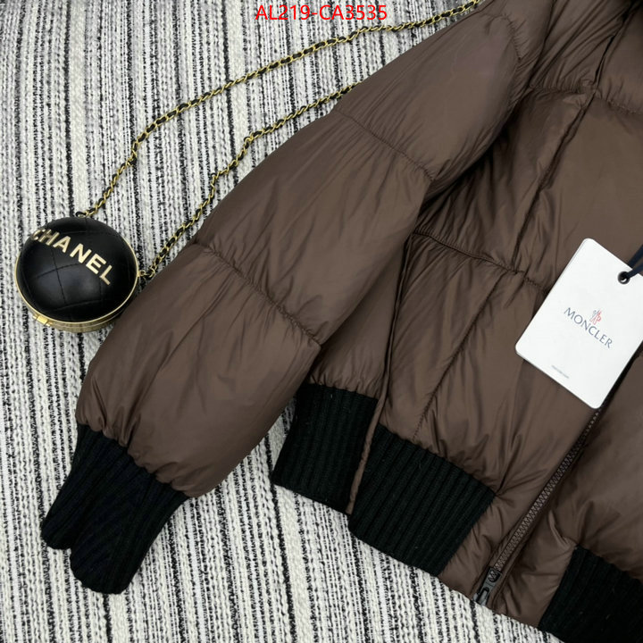 Down jacket Women-Moncler replcia cheap from china ID: CA3535 $: 219USD