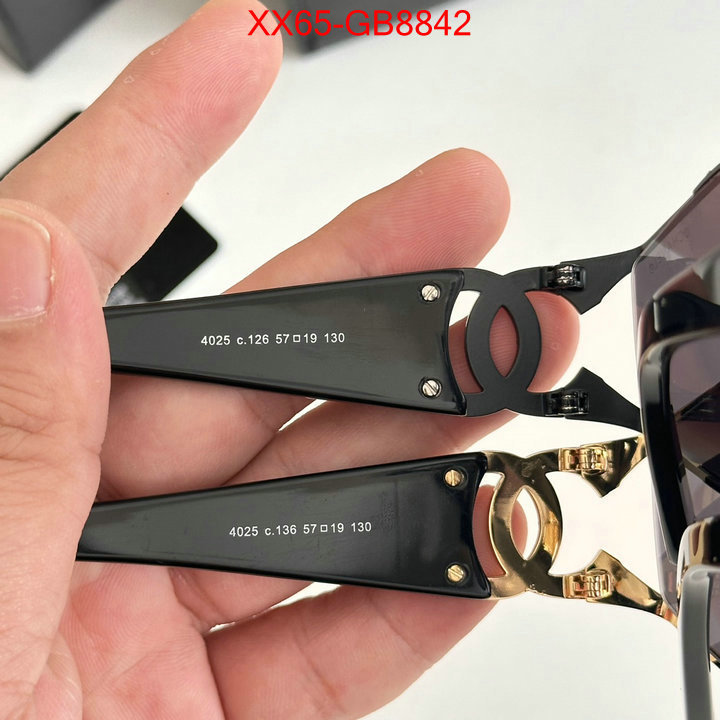 Glasses-Chanel 2024 replica wholesale cheap sales online ID: GB8842 $: 65USD