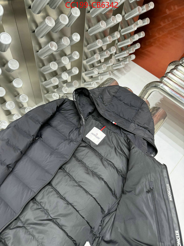 Down jacket Men-Moncler sell high quality ID: CB6342 $: 199USD