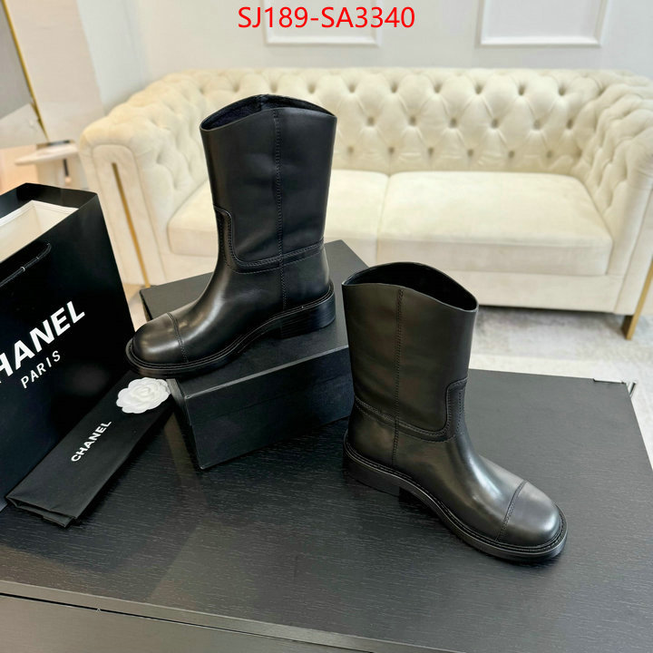 Women Shoes-Chanel 1:1 replica ID: SA3340 $: 189USD